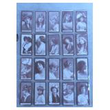 1908 Scissors Cigarettes Actresses/BeautiesSet