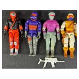 4pc G.I. Joe ARAH Action Figures w/ Nitro-Viper