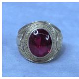 10k 1947 Wilson Memorial High School Ring-8 Grams