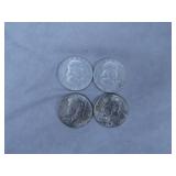 1951 Franklin/1964 Kennedy Silver Half Dollars