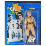 NIP 1977 Mego Chips Sarge Action Figure
