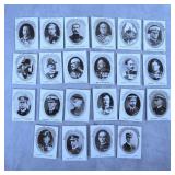 22pc Godfrey Phillips Ltd. Real Photo Series Cards