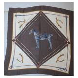 Vintage Mark Cross Ladies Silk Scarf