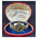 Vintage Benrus 17 Jewel Swiss Day-Date Watch