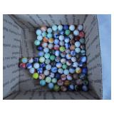 100pc Vintage Glass Marbles Lot