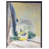 Bob White Signed Original Watercolor Still Life