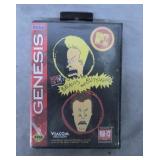 Sealed Sega Genesis Beavis & Butthead Video Game