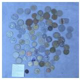80pc Ancient to Modern Era Foreign Coins