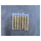 7 Vials of 24k Gold Leaf Flakes