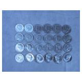 24pc 1964-2025 Kennedy U.S Half Dollar Lot