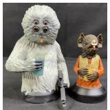 2010 Gentle Giant Star Wars Muftak & Kabe Bust