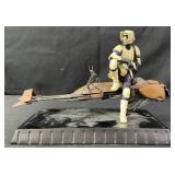 Gentle Giant Star Wars Trooper On Speeder Bike