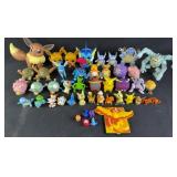 36pc Vintage-Modern Pokemon Figures & Vinyls