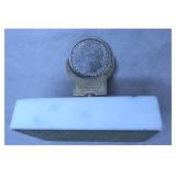 1880 Morgan Silver Dollar Spinner Paperweight