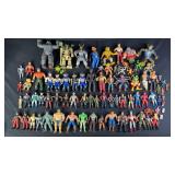 Vintage Action Figures w/ Super Powers & Robotech