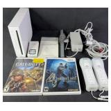 Nintendo Wii Video Game Console w/ Games
