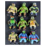 Vintage TMNT Military Action Figures w/ Union