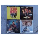 4pc Widescreen Edition Movies LaserDisc Lot