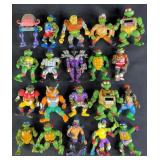 20pc Vintage TMNT Action Figures