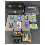 Nintendo 64 & Vintage Video Games w/ Case