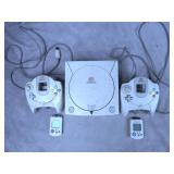 Sega Dreamcast Console & Controllers