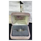 14K Gold .71 CT Marquise Diamond Engagement Ring