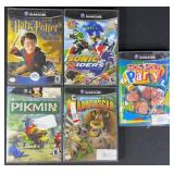 Nintendo Game Cube Video Games w/ Sonic