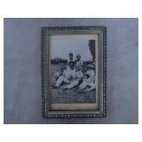 Framed 1933 Babe Ruth Photograph