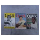 1950-1952 Baseball Cover Quick Magazines