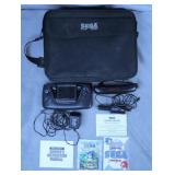 Sega Game Gear Console/Charger/Adapter/Case