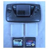 Sega Game Gear Console & 2 Video Games