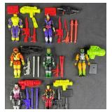 7pc G.I. Joe ARAH Action Figures w/ Accessories
