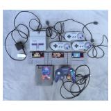 Super Nintendo Controllers/Games/Power Reset