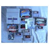 Super Nintendo Console & Video Games