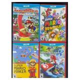 4pc Nintendo Wii U Mario Video Games