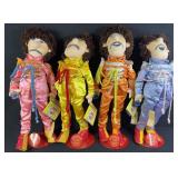 1988 Apple lonely Hearts The Beatles Plush Set