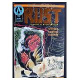 Rust #1 1992 Gold Foil Adventure Comic Book