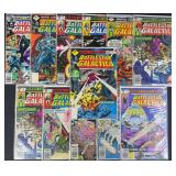 12pc Battlestar Galactica #1-16 Marvel Comic Books