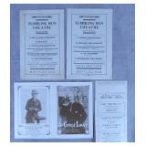 Early 20th c. Pottsville/Phialdelphia Theatre Lot