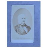 Antique General Ambrose Burnside Carte de Visite