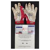 Scott Kingery Signed & Game Used Batting Gloves