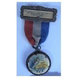 1906 Red Bank Battle Monument Pin/Ribbon