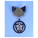 1915 Robbins Co. P.O.S. of A Enameled Medal