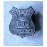 1888 Harrison/Morton Presidential Campaign Stud