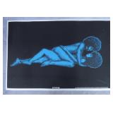 1972 "Show Me Baby"!! Blacklight Poster