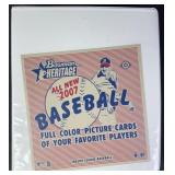 2007 Bowman Heritage Baseball Partial Set