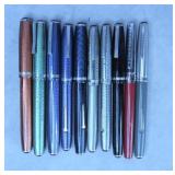 10pc Vintage Esterbrook Fountain Pens Lot