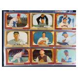 1955 Bowman Color Baseball Cards w/ HOF & Stars