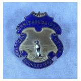 Antique American Ornithologists Union Pin