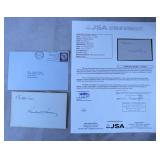 Herbert Hoover Signed Waldorf Stationery-JSA LOA